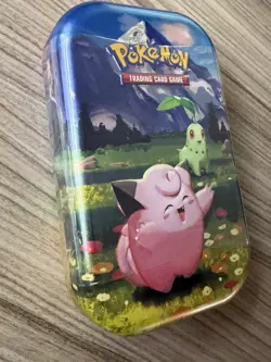 Pokemon TCG | Mega Evolution | Ascended Heroes Mini Tin, Clefairy & Chikorita - Image 3