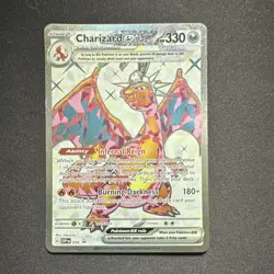 Charizard ex 056 Pokemon TCG Scarlet & Violet Promo Full Art Holo 330HP - Image 1