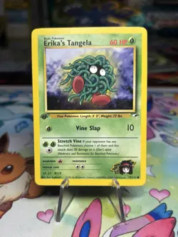 Erika's Tangela - 79/132 - Gym Heroes - 1st Edition - Pokemon - LP - Image 1