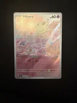 Pokemon TCG Milcery 152/142 Illustration Rare Full Art - Stellar Crown NM - Image 1