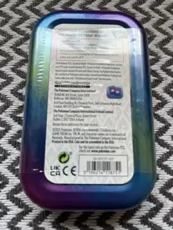 Pokemon Scarlet & Violet Prismatic Evolutions Mini Tin Leafeon New Sealed💥 - Image 4
