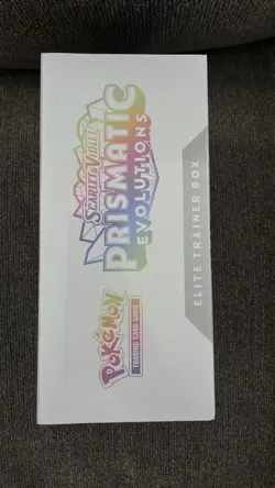 Pokemon TCG Prismatic Evolutions ETB Elite Trainer Box New Factory Sealed S&V - Image 5