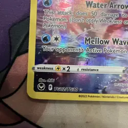 Milotic TG02/TG30 Pokemon TCG Silver Tempest Trainer Gallery Ultra Rare NM - Image 4
