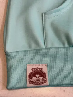 2024 Pokemon World’s Championships Hoodie Teal Adult M Honolulu - Image 3