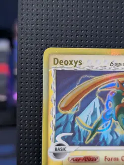 DEOXYS REVERSE HOLO STAMP DELTA SPECIES 6/110 EX HOLON PHANTOMS POKEMON ENG LP+ - Image 3