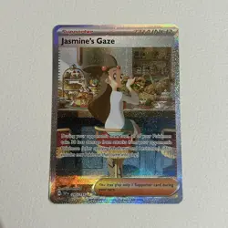 Pokemon: Surging Sparks Jasmine's Gaze 245/191 Special Illustration Rare SIR - Image 1