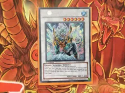 HA02-EN027 Yugioh Dewloren, Tiger King Of The Ice Barrier Secret Rare 1st Ed NM - Image 1