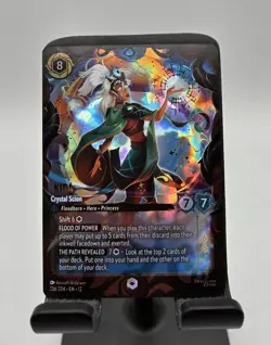 Disney Lorcana Wilds Unknown- Kida - Crystal Scion- Enchanted 236/204 - Image 1