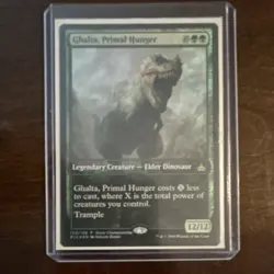 Magic: The Gathering Ixalan & Rivals Gishath Sun's Avatar & Dinosaur Card Lot - Image 3