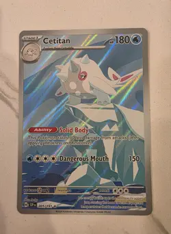 Pokemon TCG Cetitan 201/191 2024 Surging Sparks Illustration Rare Card - NM/M! - Image 1