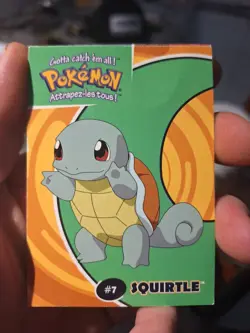 2000 Danone Pokemon Squirtle #31 Vintage Card NM - Image 1