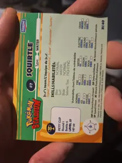 2000 Danone Pokemon Squirtle #31 Vintage Card NM - Image 2