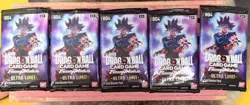 Bandai Dragon Ball Super Fusion World Ultra Limit FB04 5x 12-Card Booster Packs - Image 1
