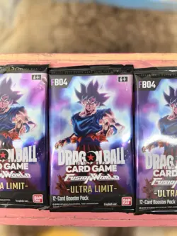 Bandai Dragon Ball Super Fusion World Ultra Limit FB04 5x 12-Card Booster Packs - Image 3