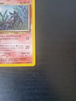 Houndour 24/75 Neo Discovery Wotc Pokemon Card - Image 4