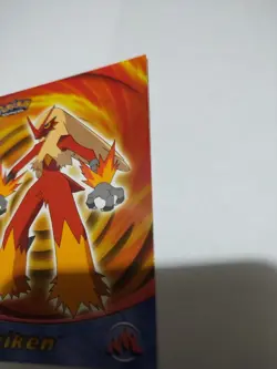 MINT 2003 Topps Pokemon Advanced 19 Blaziken Glossy Rare Vintage Card Pokemon - Image 3