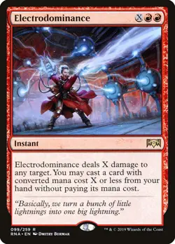 Electrodominance [Ravnica Allegiance] Magic MTG - Image 1