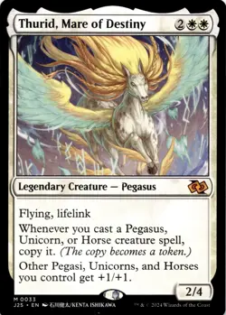 Thurid, Mare of Destiny J25 #33 Foundations Jumpstart Magic: The Gathering NM - Image 1