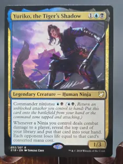 Yuriko, the Tiger's Shadow Commander 2018 MTG Regular Near Mint - Image 1