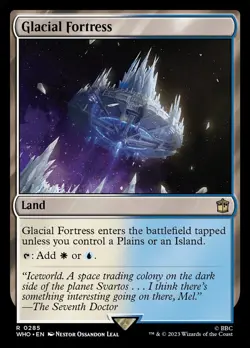 MTG Glacial Fortress ** Doctor Who ** English - Image 1