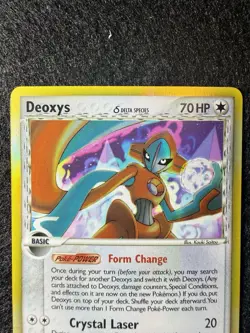 2006 Pokemon Deoxys EX Delta Species Holo Rare 5/110 Holon Phantoms - Image 3
