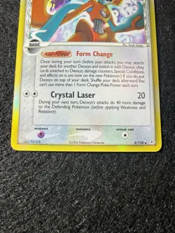 2006 Pokemon Deoxys EX Delta Species Holo Rare 5/110 Holon Phantoms - Image 4