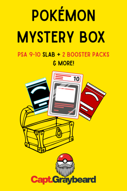 Pokemon PSA 9 - PSA 10 Mystery Box: 1 Slab, 2 Booster Packs & More! Rare English - Image 2