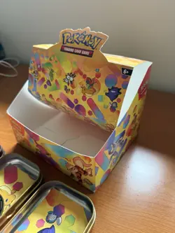 Pokemon TCG 151 Empty Mini Tins Display NO PACKS, 3 Tins Included (Read Desc) - Image 3