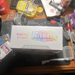 Pokemon TCG Prismatic Evolutions Elite Trainer Box English 2025 Eevee 1 Box - Image 2