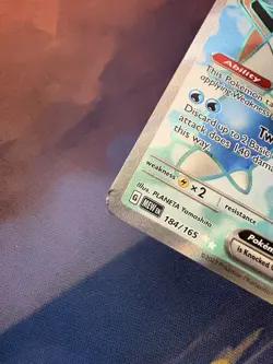 Pokemon TCG Blastoise ex 184/165 SV 151 Full Art Holo English Ultra Rare - Image 3