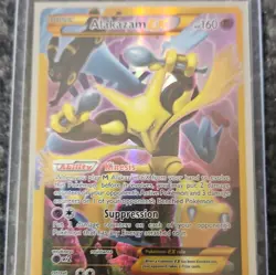 Alakazam EX Secret Rare Holo 125/124 Fates Collide English 160 HP - Image 1
