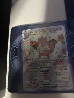 Simisear VSTAR GG37/GG70 Pokemon TCG Crown Zenith Galarian Gallery Art Rare - Image 1