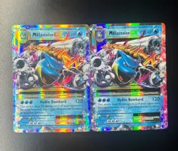 2 Pokemon TCG Mega-Blastoise-EX Evolutions 22/108 Holo Holo Rare EX - Image 1