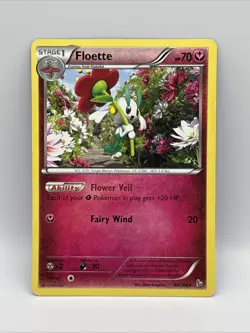 Floette 64/106 Non Holo Rare XY Flashfire Pokemon - Image 1