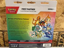 Pokemon TCG: First Partner Illustration Collection Series 1 Factory Sealed Box - Image 2