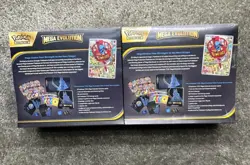 Lot Of 2 Pokemon TCG Mega Evolution Elite Trainer Box ETB Mega Lucario NEW - Image 2