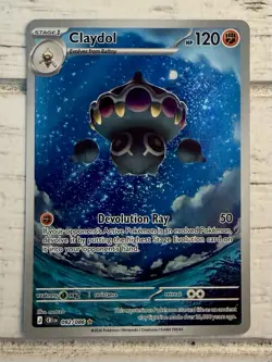 Pokemon Chaos Rising Claydol #092/086 ME04: Illustration Rare! NM/MINT!! - Image 1