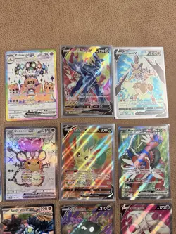 Pokemon TCG SWSH + SV Full Art Lot - Leafeon + Dedenne EX full art - Image 3