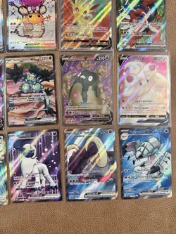 Pokemon TCG SWSH + SV Full Art Lot - Leafeon + Dedenne EX full art - Image 5
