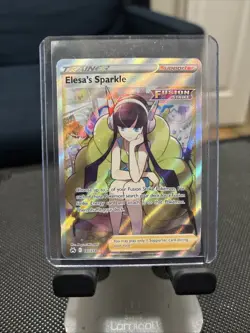 Pokemon Sword & Shield Crown Zenith Elesa's Sparkle 147/159 Full Art Trainer - Image 1