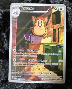 Pokemon Raticate ME03: Perfect Order 099/088 Illustration Rare NM/M - Image 1