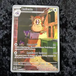 Pokemon Raticate ME03: Perfect Order 099/088 Illustration Rare NM/M - Image 2