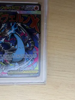 MEGA CHARIZARD X ex 023 BSP Pokemon Mega Evolutions UPC Promo PSA 9 Mint - Image 4
