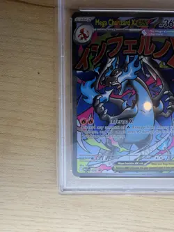 MEGA CHARIZARD X ex 023 BSP Pokemon Mega Evolutions UPC Promo PSA 9 Mint - Image 5