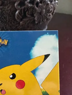 PIKACHU 1999 Topps Pokemon TV Animation Edition Series 1 Blue Logo TV2 # 25 - Image 3