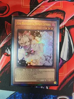 Ash Blossom & Joyous Spring - RA01-EN008 Platinum Ultimate PUR / UTR Mint Yugioh - Image 1