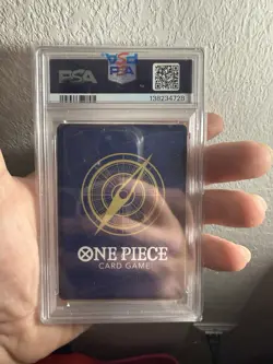 PSA 10 One Piece CCG Monkey D. Luffy Gift Collection 2023 EN P-001 Holo - Image 2
