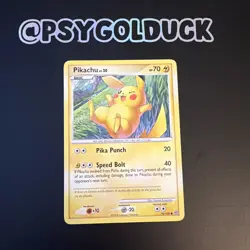 Pikachu lv.20 70/100 Non Holo Diamond & Pearl Stormfront Pokemon Card B29 - Image 1