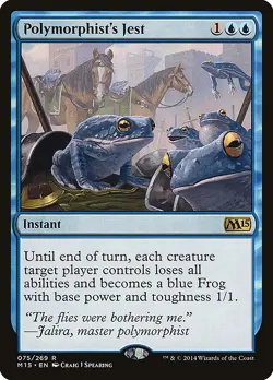 Polymorphist's Jest - Non-Foil - Magic 2015 - 75 | MTG Card - Image 1