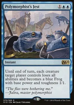 Polymorphist's Jest - Non-Foil - Magic 2015 - 75 | MTG Card - Image 3